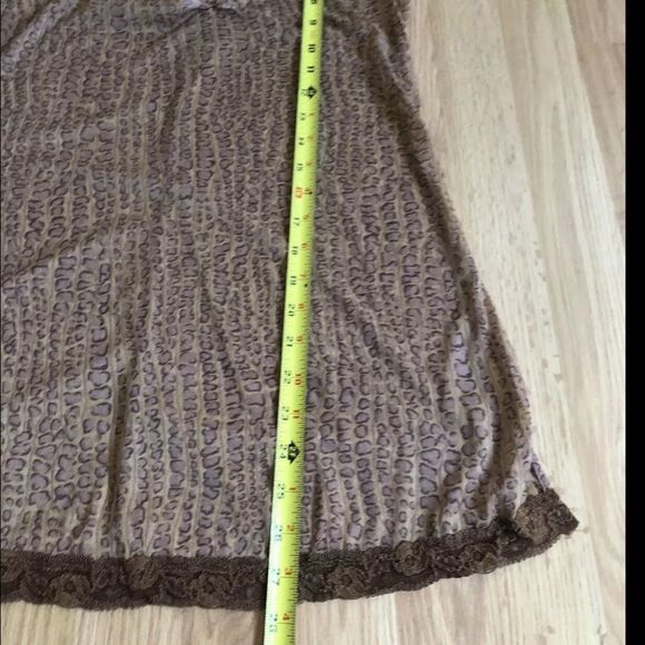 VINTAGE VICTORIA’S SECRET Python Print Mesh Stretch Nightie Lingerie SIZE SMALL - Picture 9 of 11